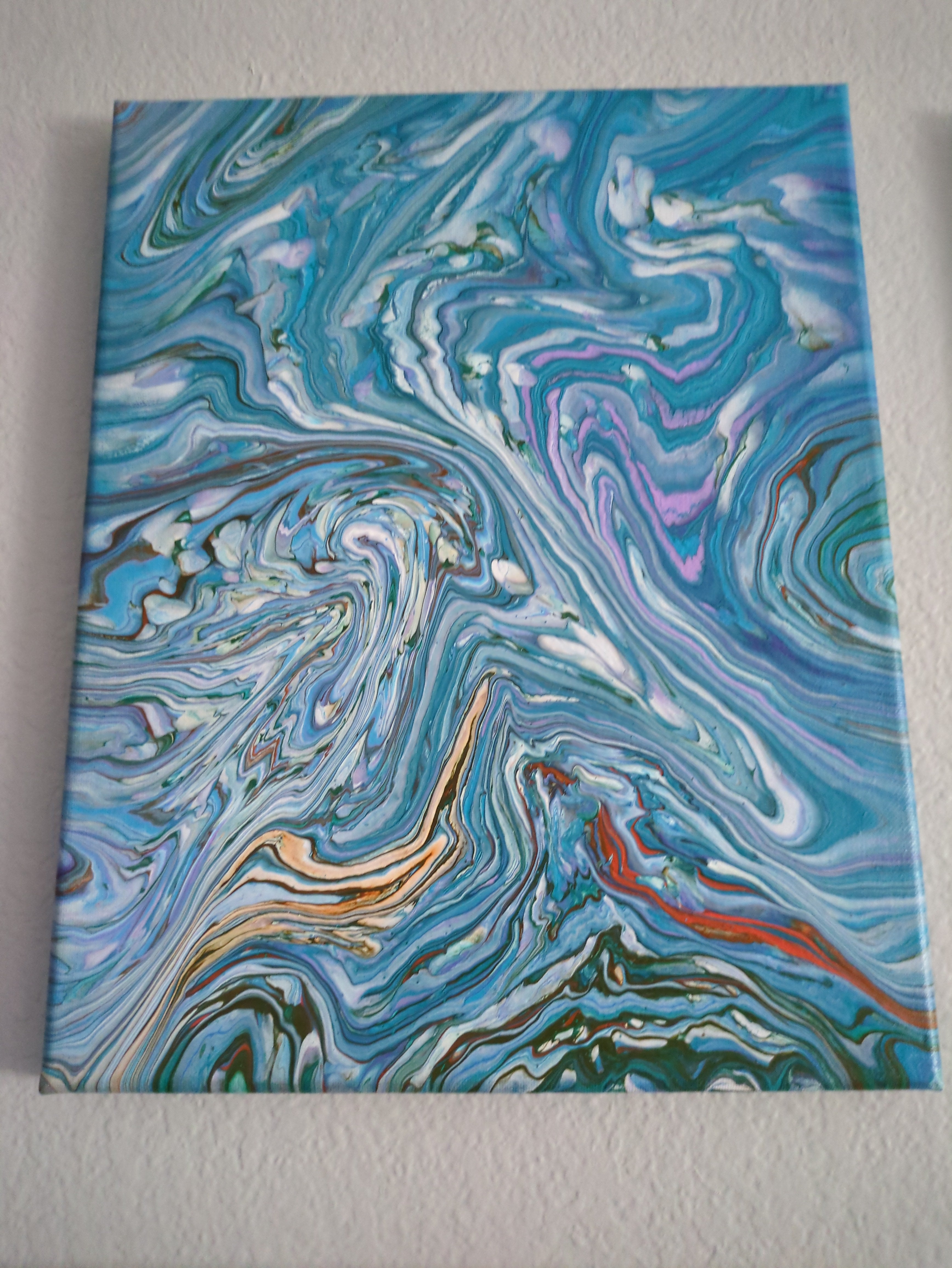 Canvas painting 11 x 14 acrilyic