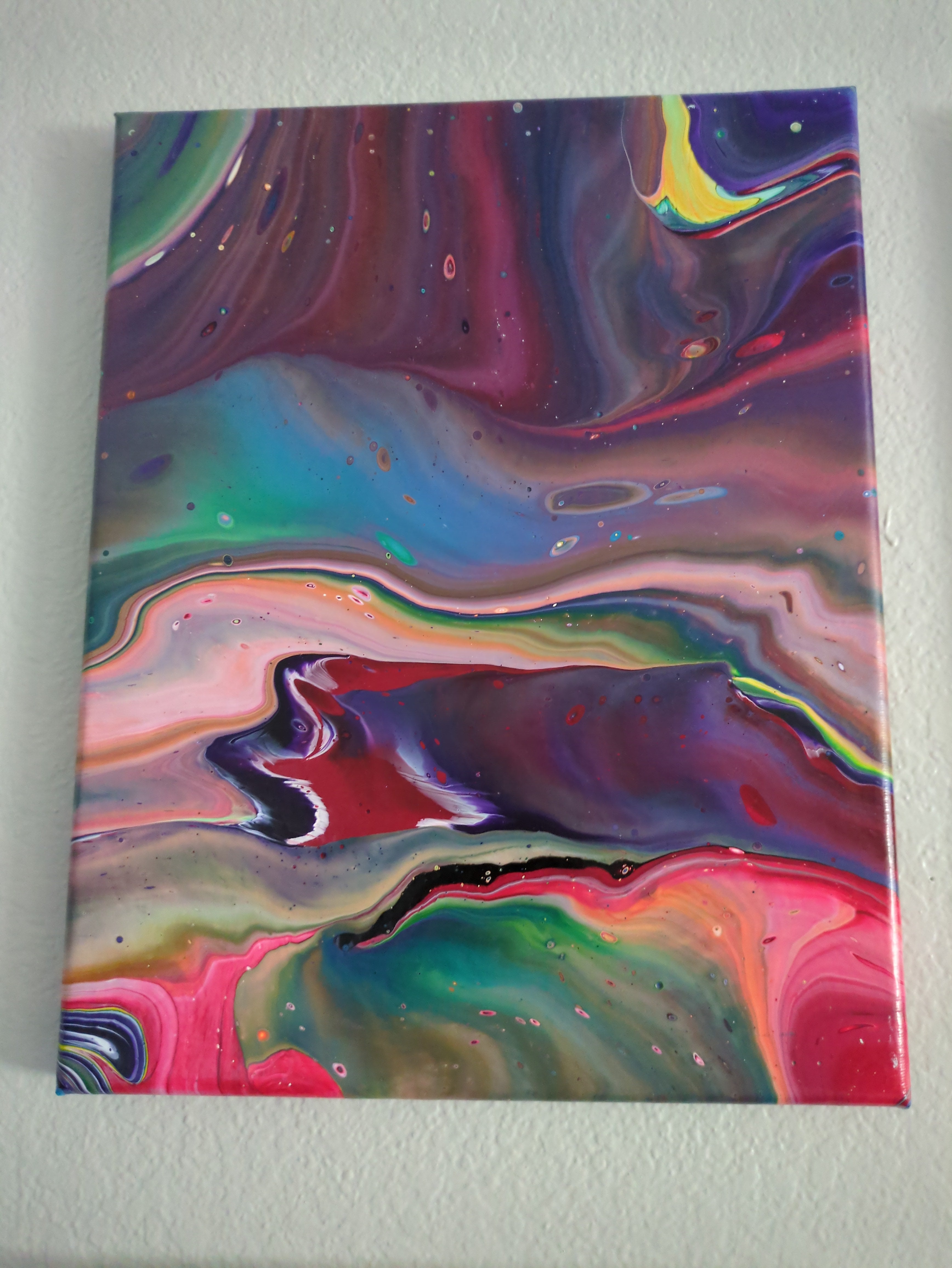Canvas painting 11 x 14 acrilyic