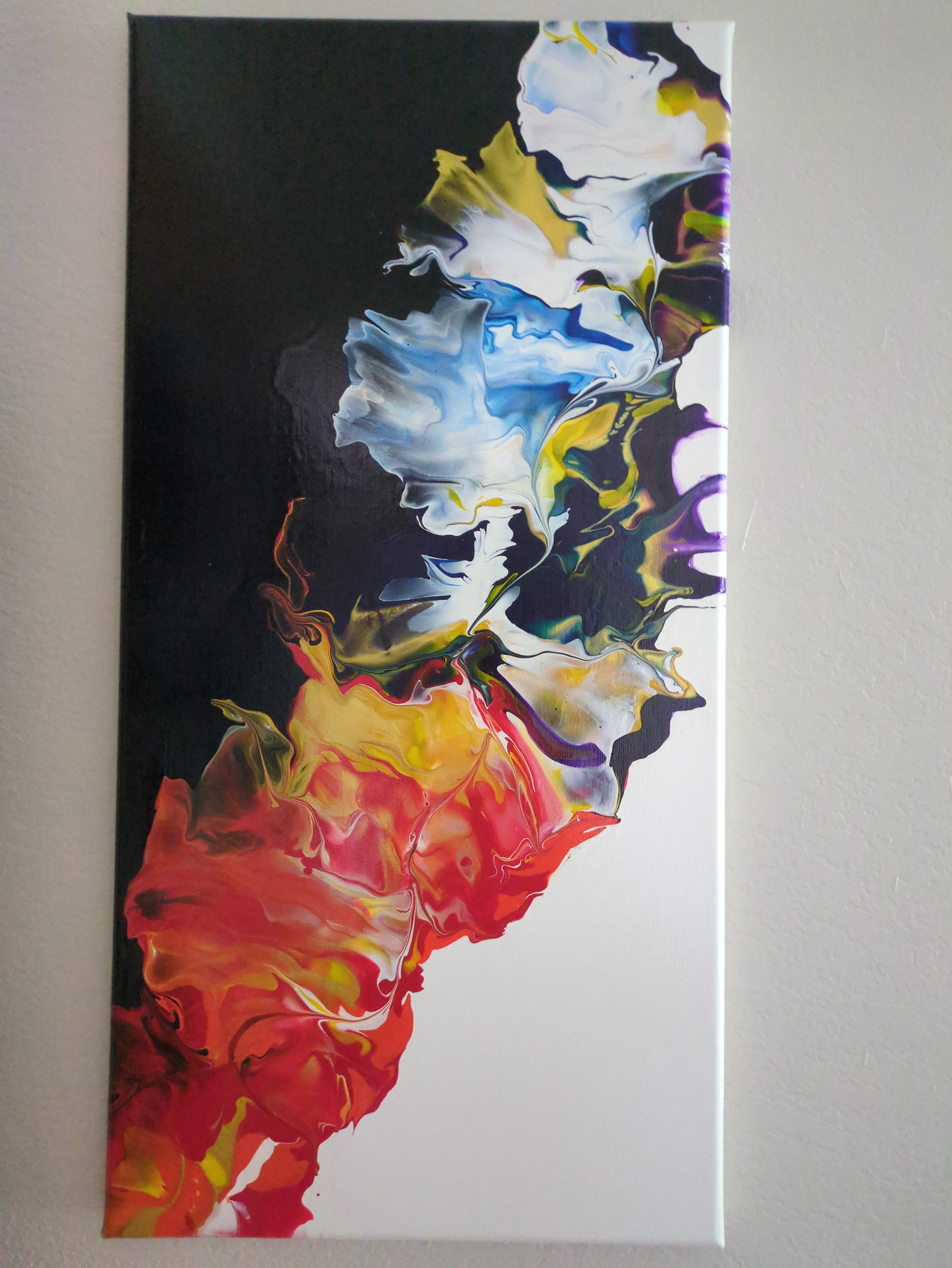 Canvas painting 1 x 2 acrilyic